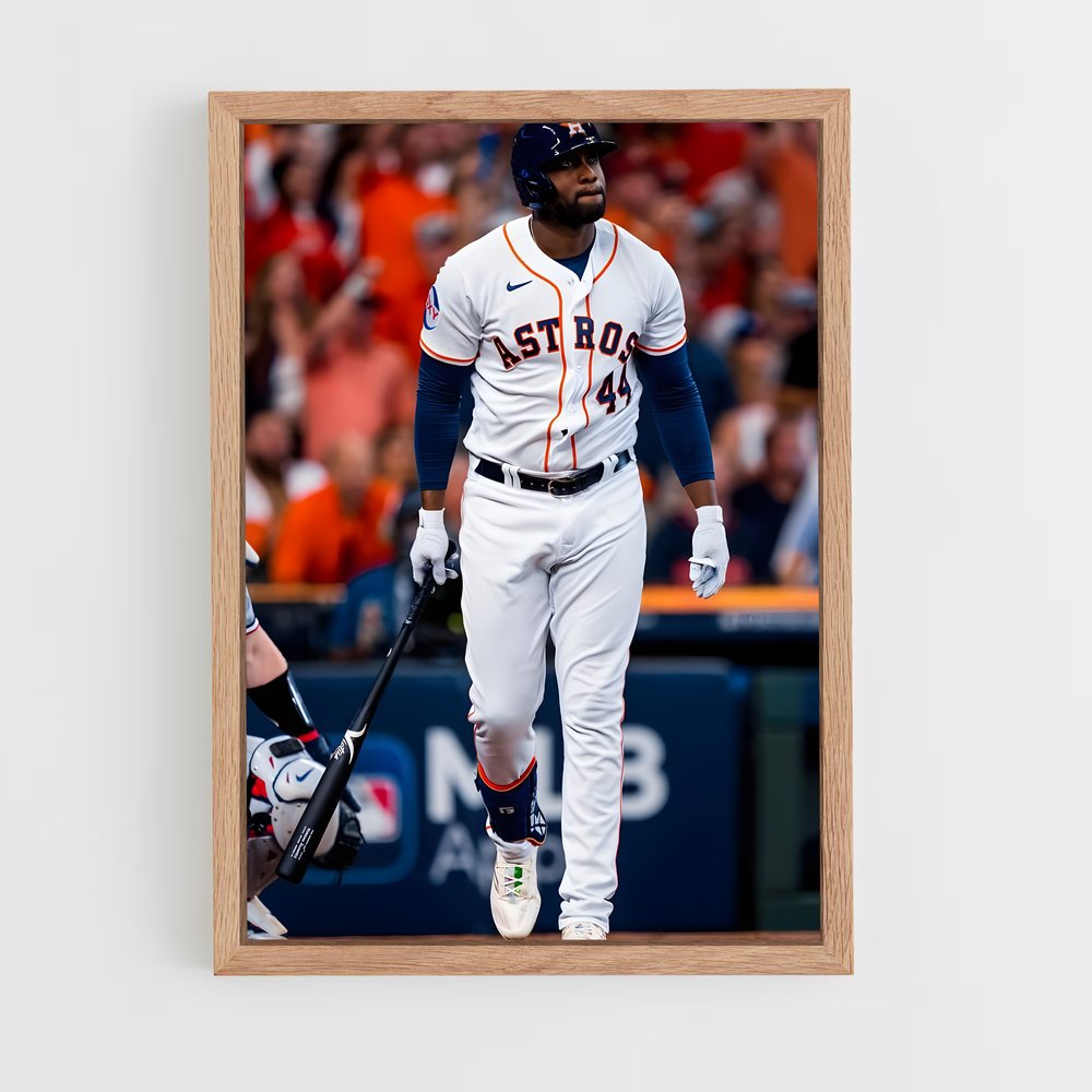 Poster Yordan Alvarez – affiche Baseball (vue 4)